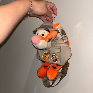 Disney Animal Kingdom Tigger Plush with Safari Hat